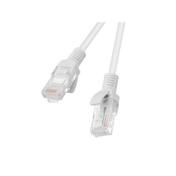 Lanberg Pack de 10 Cables de Red RJ45 UTP Cat.5e 50cm Gris