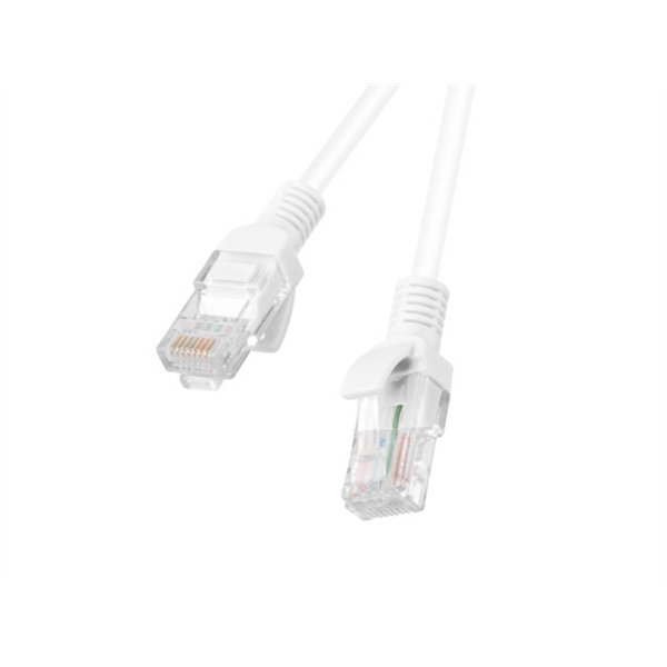 Lanberg PCU5-10CC-0300-W cable de red Blanco 3 m Cat5e U/UTP (UTP)