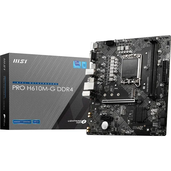 MSI PRO H610M-G DDR4