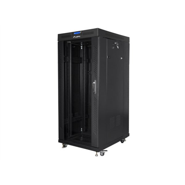 Lanberg FF01-8037-12BL armario rack 37U Rack o bastidor independiente Negro