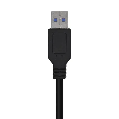 Cable USB 3.0 Aisens A105-0448/ USB Macho - USB Macho/ 3m/ Negro