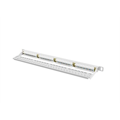 Lanberg PPU6-0024-S panel de parcheo 0.5U