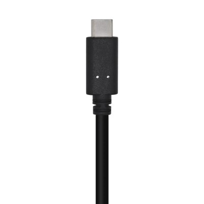 Cable USB 3.1 Tipo-C Aisens A107-0449/ USB Tipo-C Macho - USB