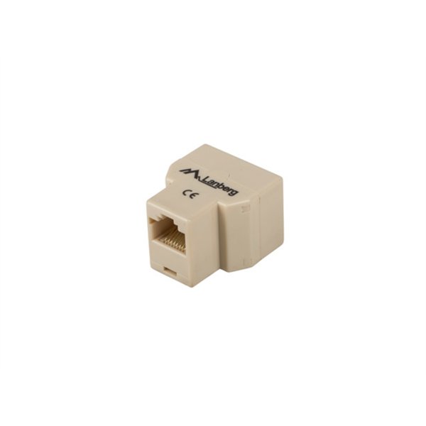 Lanberg AD-RJ45-2RJ45-OU divisor de red Beige