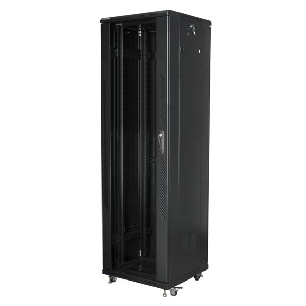 Lanberg FF01-6642-12B armario rack 42U Rack o bastidor independiente Negro