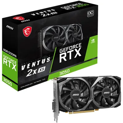 MSI VENTUS 2X XS Geforce RTX 3050 8GB OC GDDR6