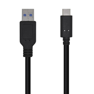 Cable USB 3.1 Tipo-C Aisens A107-0450/ USB Tipo-C Macho - USB