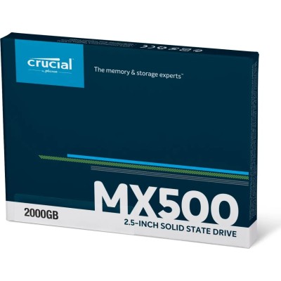 Crucial MX500 SSD 2TB 2.5" a 560Mbs SATA 6GB/s