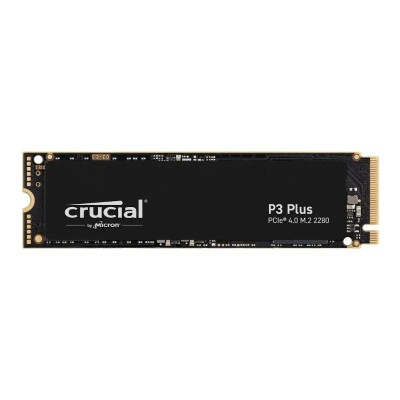 Crucial P3 Plus SSD 500GB NVMe a 4700MB/s PCIe 4.0 M.2 2280