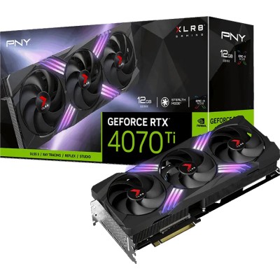 PNY GeForce RTX 4070 Ti 12GB XLR8 Gaming Verto Epic-X RGB