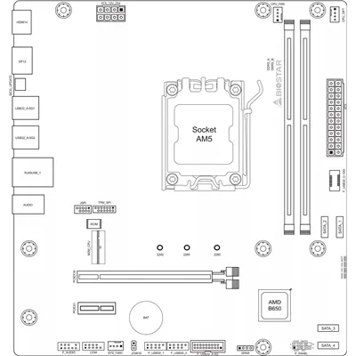 BIOSTAR B650MT