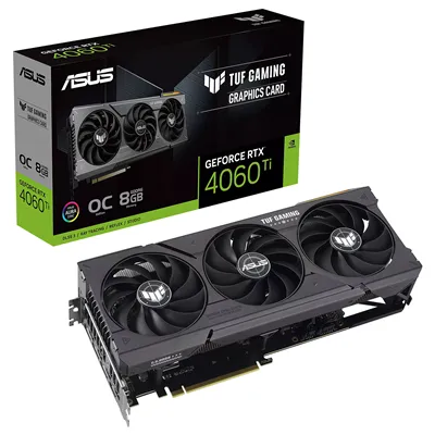 Asus TUF Gaming GeForce RTX 4060 Ti OC Edition 8GB GDDR6