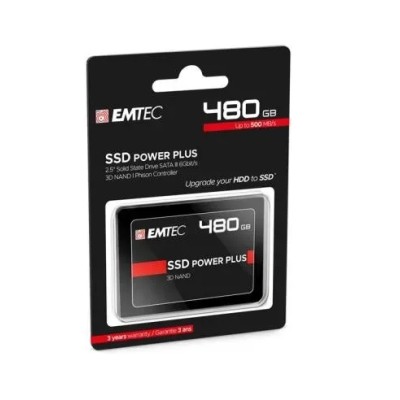 Emtec X150 SSD Power Plus 480GB 2.5" a 520Mbs SATA 6GB/s