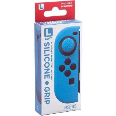 Funda Protectora de Silicona Joy-Con Izquierdo + Grip para