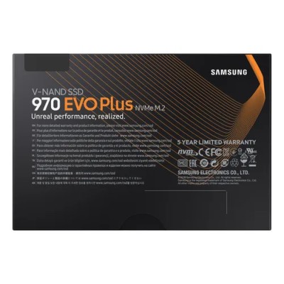 Samsung 970 EVO Plus 500GB SSD PCIe 3.0 NVMe a 3500MB/s