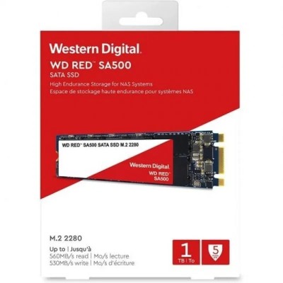 WD SSD Red SA500 NAS 1TB SATA M.2 2280 6Gb/s a 560MB/s