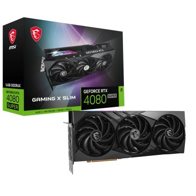 MSI GeForce RTX 4080 SUPER GAMING X SLIM 16GB GDDR6X