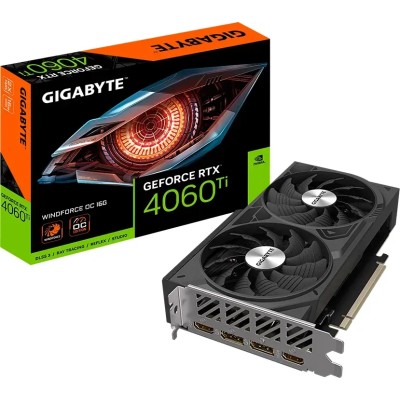 Gigabyte GeForce RTX 4060 Ti WindForce OC 16GB GDDR6