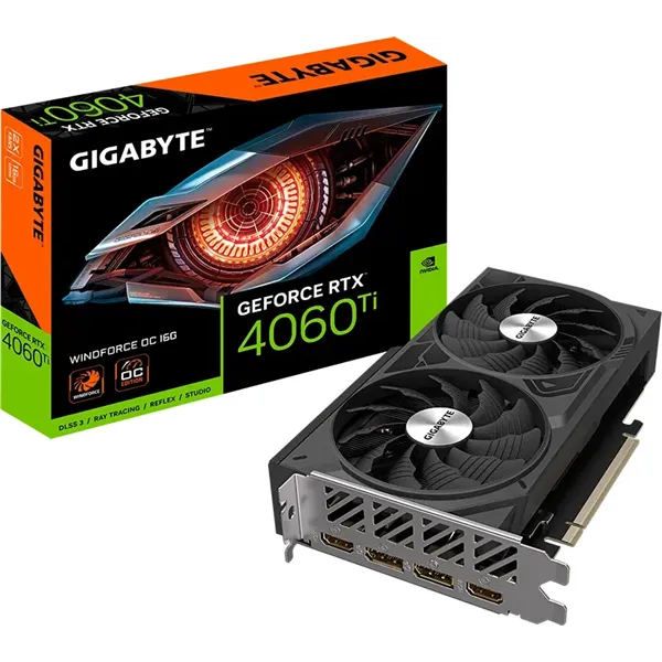 Gigabyte GeForce RTX 4060 Ti WindForce OC 16GB GDDR6