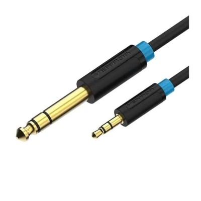 Cable Estéreo Vention BABBF/ Jack 6.5 Macho - Jack 3.5 Macho/