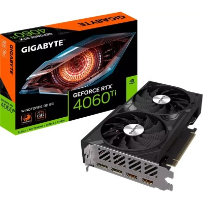 Gigabyte GeForce RTX 4060 Ti WindForce OC 8GB GDDR6