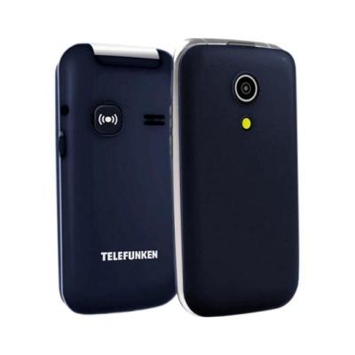 Teléfono Móvil Telefunken TM 210 para Personas Mayores/ Azul Izy