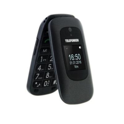 Teléfono Móvil Telefunken TM 250 para Personas Mayores/ Negro