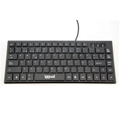 Iggual TKL Slim TKL-USB Teclado Mini compacto Slim