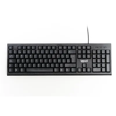 Iggual CK-BUSINESS Teclado USB, Negro