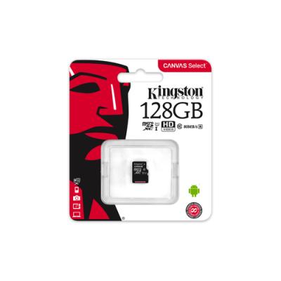 Kingston Technology Canvas Select 128 GB MicroSDXC UHS-I Clase