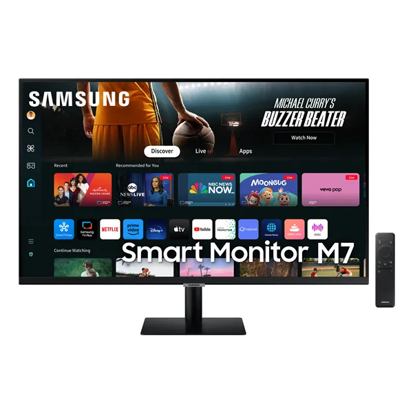 Smart Monitor Samsung M7 S32DM700UU 32'/ 4K/ Smart TV/ Multimedia/ Negro