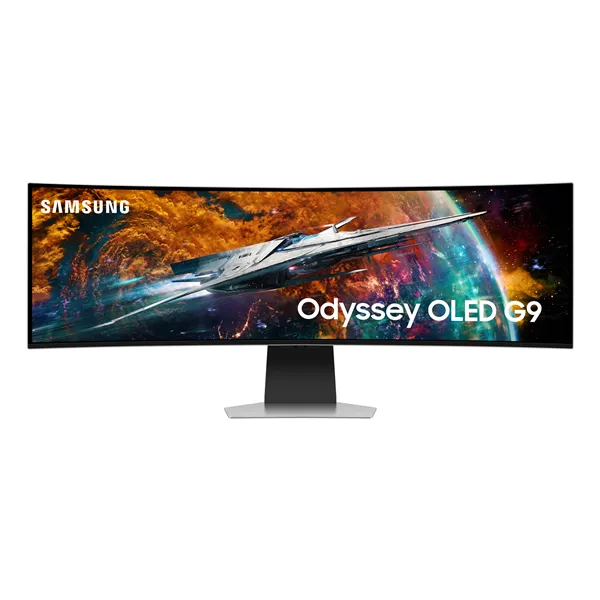 Smart Monitor Gaming Ultrapanorámico Curvo Samsung Odyssey OLEDG9 S49CG954SU 49'/ Dual QHD/ 0.03ms/ 240Hz/ OLED/ Regulable en al