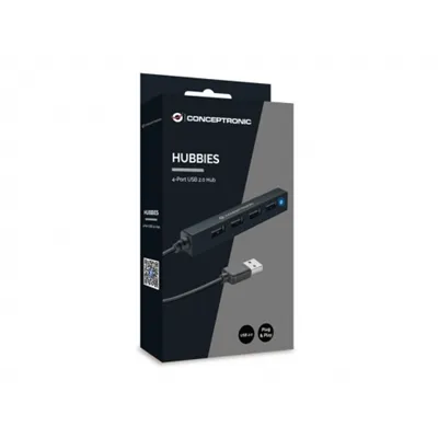 Hub Usb 2.0 Conceptronic Hubbies05b A 4xusb-a 2.0