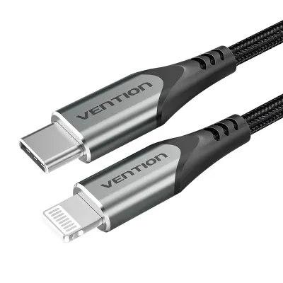 Cable USB 2.0 Tipo-C Lightning Vention TACHH/ USB Tipo-C Macho