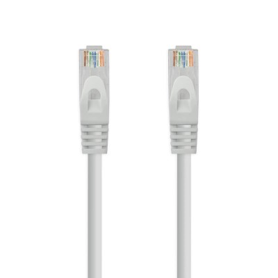 Cable de Red RJ45 UTP Nanocable 10.20.1815 Cat.6A/ 15m/ Gris