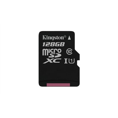 Kingston Technology Canvas Select 128 GB MicroSDXC UHS-I Clase