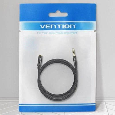 Cable Estéreo Vention BHCBD/ Jack 3.5 Macho - Jack 3.5 Hembra/