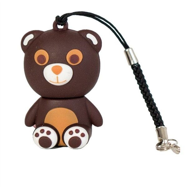 TECH ONE TECH Totus bear unidad flash USB 32 GB USB tipo A 2.0 Beige, Marrón, Blanco