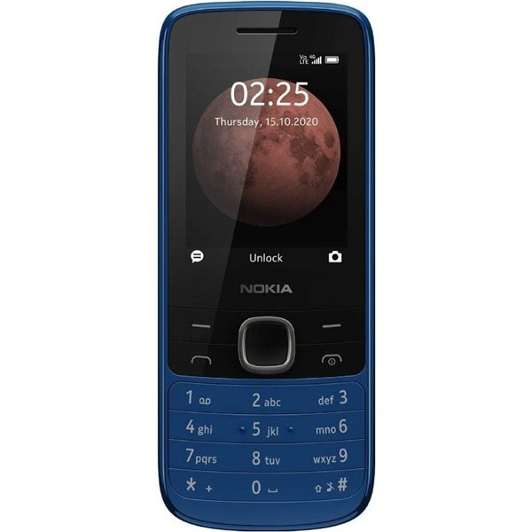 Nokia 225 4G 6,1 cm (2.4") 90,1 g Azul