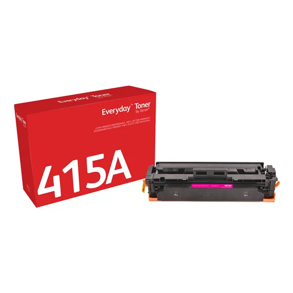 Tóner compatible Xerox 006R04187 compatible con HP W2033A/ 2100 páginas/ Magenta