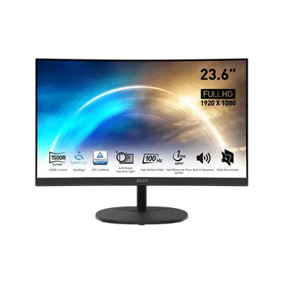 MSI MP2412c Monitor Profesional Curvo 24" 100Hz 4ms FHD