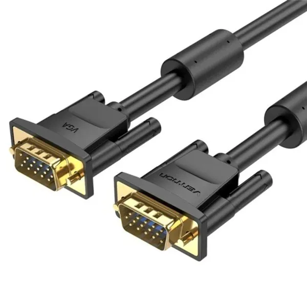 Cable SVGA Vention DAEBD/ VGA Macho - VGA Macho/ 50cm/ Negro