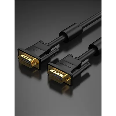 Cable SVGA Vention DAEBF/ VGA Macho - VGA Macho/ 1m/ Negro