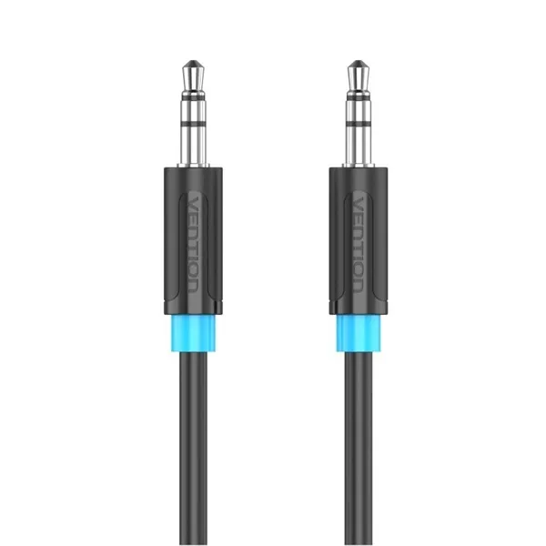 Cable Estéreo Vention VAS-A65-B080/ Jack 3.5 Macho - Jack 3.5 Macho/ 80cm/ Negro