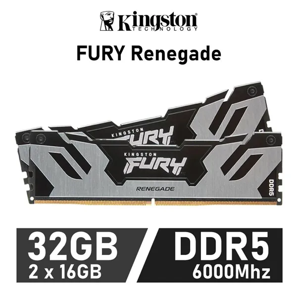 Kingston FURY Renegade KIT 32GB DDR5 6000MHz CL32 1.35v