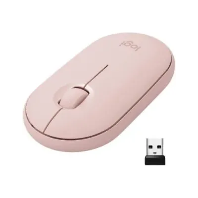 Ratón Inalámbrico por Bluetooth/ 2.4GHz Logitech Pebble M350/
