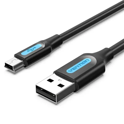 Cable USB 2.0 Vention COMBI/ USB Macho - MiniUSB Macho/ Hasta