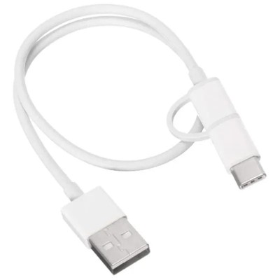 Cable USB 2.0 Xiaomi SJV4083TY/ USB Macho - Micro USB Macho/