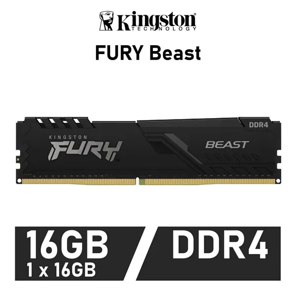 Kingston FURY Beast 16GB DDR4 2666MHz 1.2V CL16