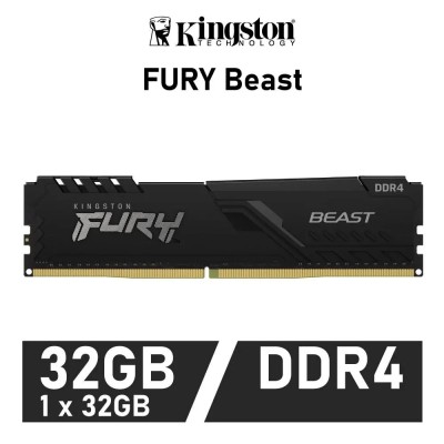 Kingston FURY Beast 32GB DDR4 2666MHz 1.2V CL16